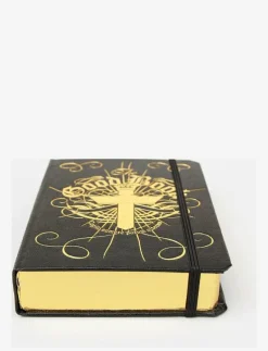 Flask In A Book Fancy Black - Böcker