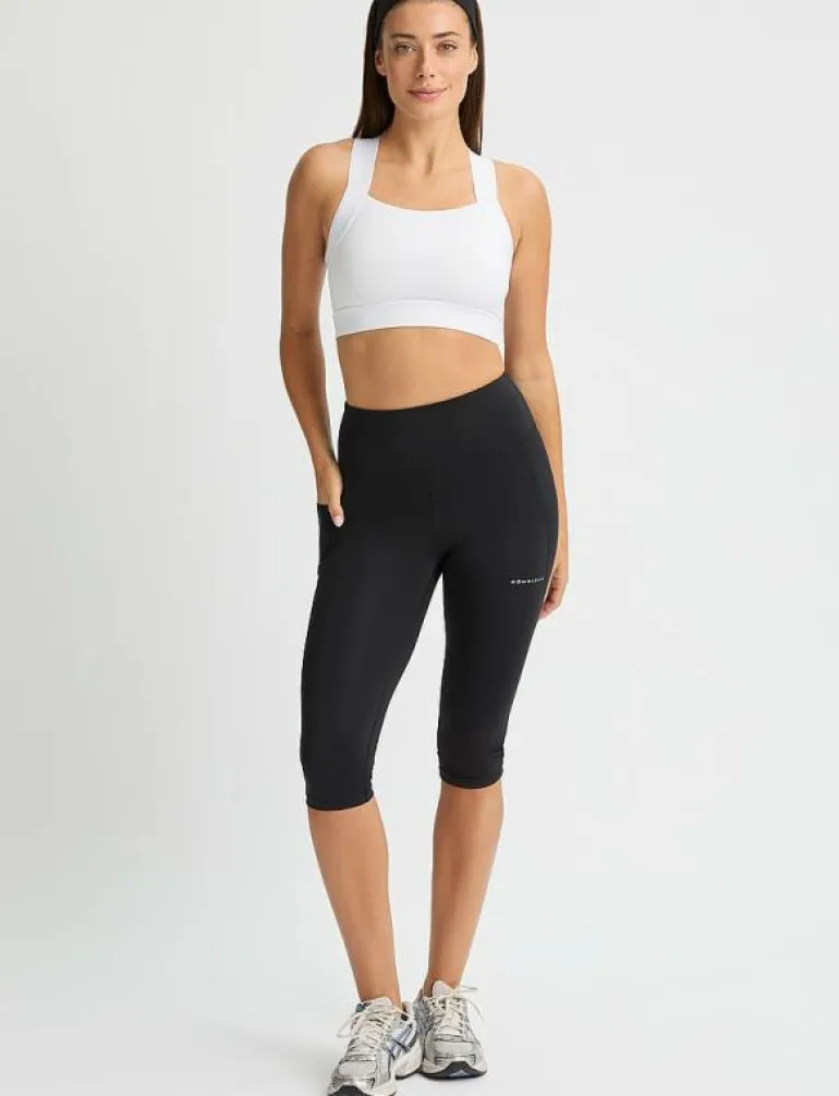 Flattering High Waist Capri Tights - Träningstights