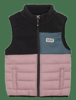 Fleece Waistcoat W. Quilt - Väst
