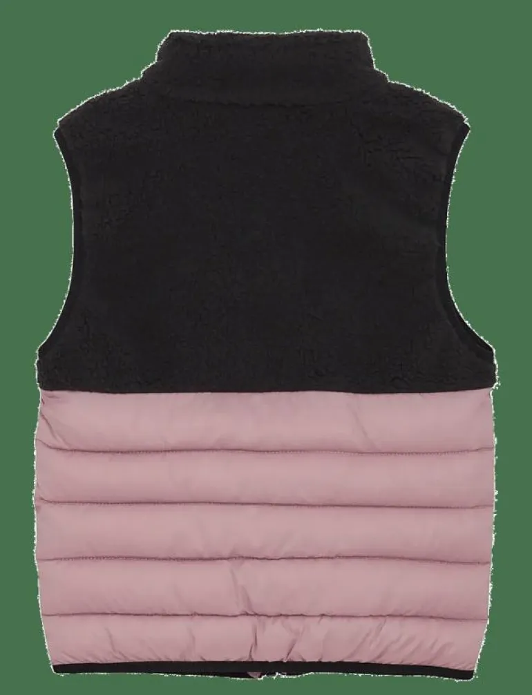 Fleece Waistcoat W. Quilt - Väst
