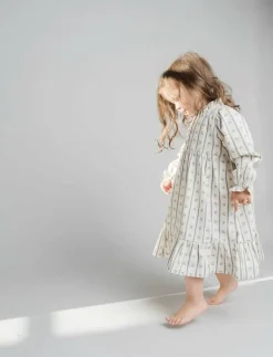 Flicka dress - Långärmade babyklänningar