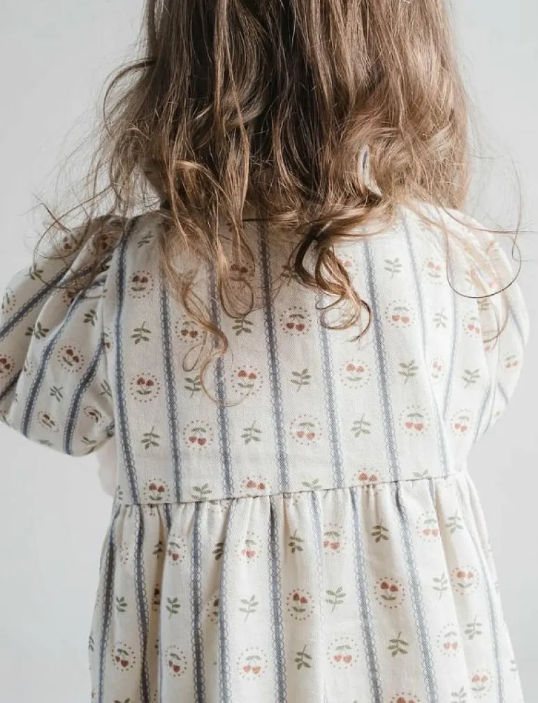 Flicka dress - Långärmade babyklänningar