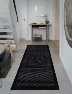 Floormat polyamide, 200x90 cm, dot design - Badrumsmatta