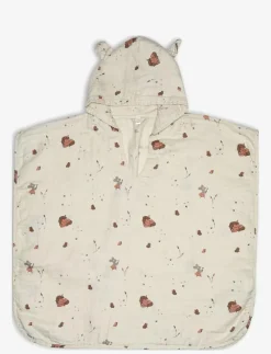 Flor muslin poncho - Badponcho