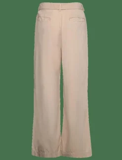 Flowy wideleg trousers with belt - Vida byxor