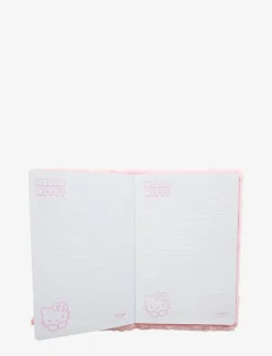 FLUFFY NOTEBOOK HELLO KITTY - Kalendrar & Anteckningsblock