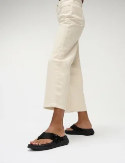 F-MODE GO WEBBING FLATFORM STRAPPY FLIP-FLOPS - Sandaler