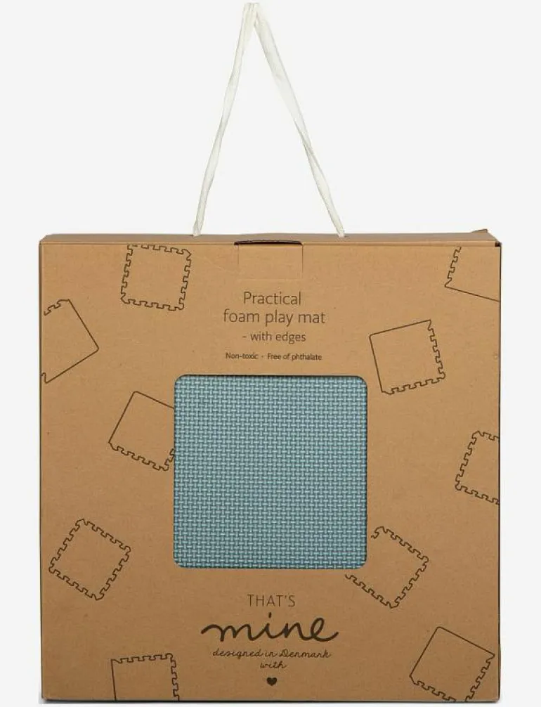 Foam play mat blue - Lekmattor