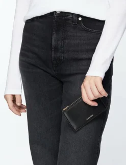 FOIL LOGO TOP ZIP CARDCASE - Korthållare