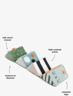 Fold-out sensory cube Deer friends Colour mix - Interaktiva leksaker