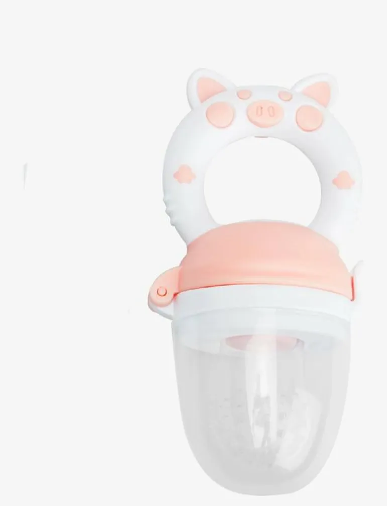Food feeder pacifier, pink LFBG approved. - Matpåsar