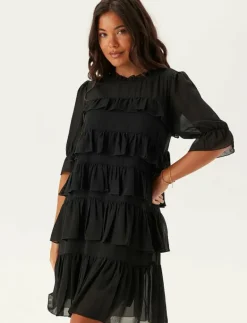 Frill Short Dress - Korta klänningar