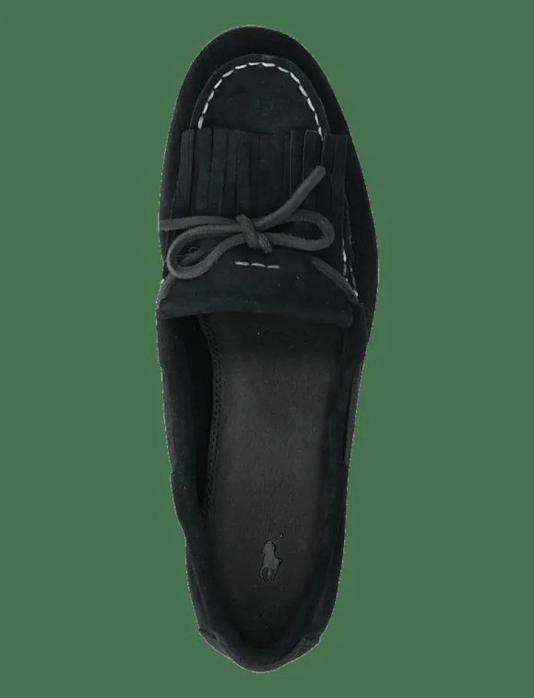 Fringe-Trim Suede Loafer - Loafers