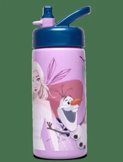 FROZEN, Water bottle with straw - Matdags