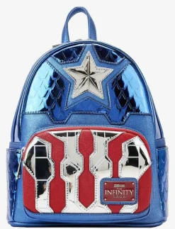 Funko! Loungefly Mini Backpack 2 SHINE CAPTAIN AME - Ryggsäckar