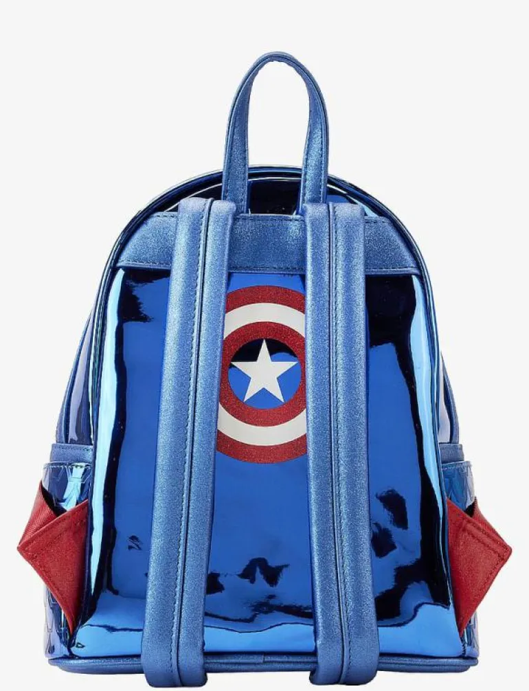 Funko! Loungefly Mini Backpack 2 SHINE CAPTAIN AME - Ryggsäckar