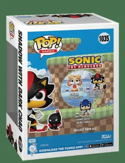 Funko POP Vinyl P&B Sonic Shadow w/Chao - Actionfigur