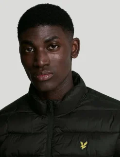 Funnel Neck Wadded Jacket - Fodrade jackor
