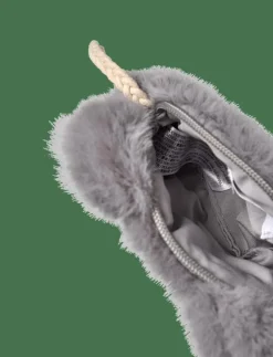 Fur-effect shoulder bag - Axelremsväska