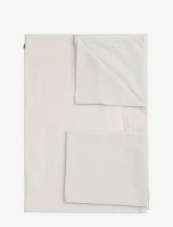 FUTURE BABY BED LINEN W. STRIPES - Påslakanset
