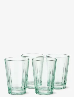 GC Recycled Vattenglas 22 cl klart grönt 4 st. - Dricksglas