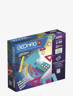 Geomag Glitter Panels Recycled 22 Pcs - Byggsats