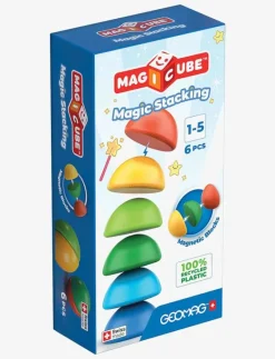GEOMAG MAGICUBE MAGIC STACKING 6 PCS - Stapelbara klossar