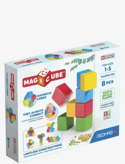 Geomag Magicube Re Creative Set 8 Pcs - Byggklossar