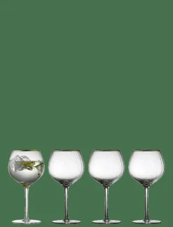 Gin & tonic glas palermo gold 65cl 4st - Ginglas