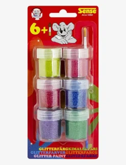 GLITTERFÄRG 6-P, BLISTER - Färg