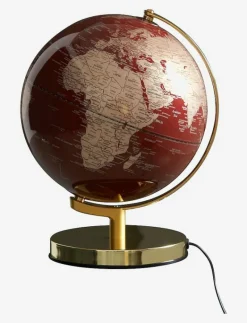 Globe Light Red 25 cm - Bordslampor