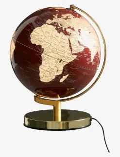 Globe Light Red 25 cm - Bordslampor