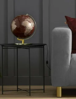 Globe Light Red 25 cm - Bordslampor