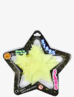 GLOW IN THE DARK STAR 24pcs - Väggklistermärken