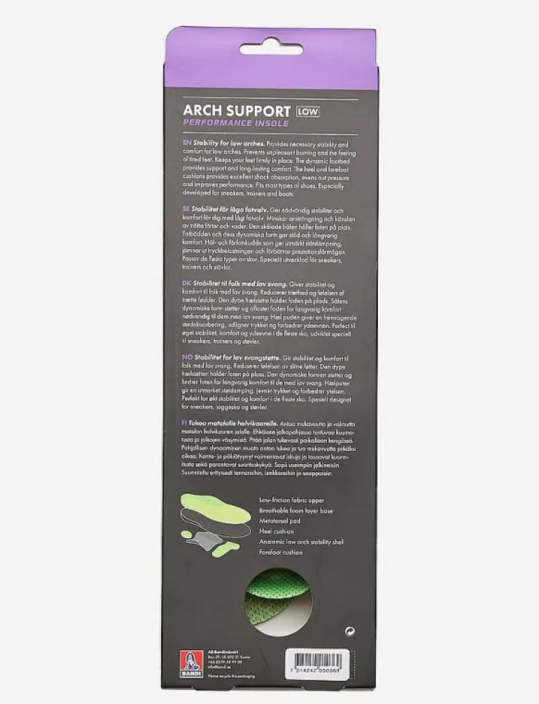 2GO Arch Support Low - Sulor