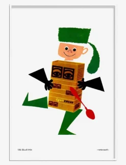 Ögon - 1956 - Boy - Illustrationer