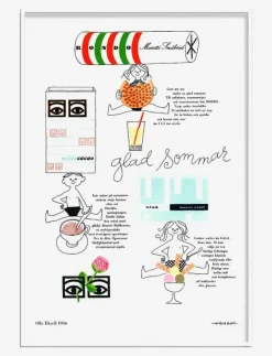 Ögon - 1956 - Happy Summer - Illustrationer