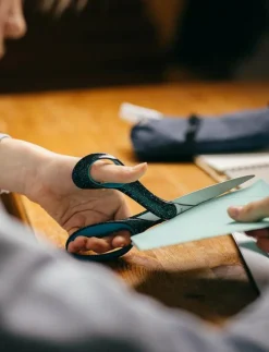 GRAD SPRAY Scissors 20cm Teal Left SG - Saxar
