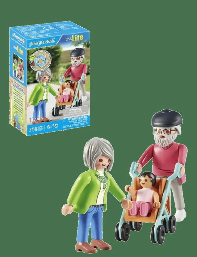 Grandparents with Baby - Playmobil Toys