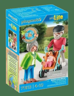 Grandparents with Baby - Playmobil Toys