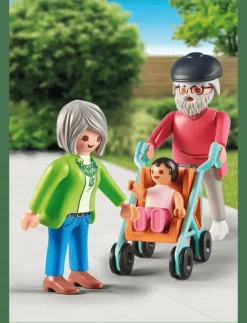 Grandparents with Baby - Playmobil Toys