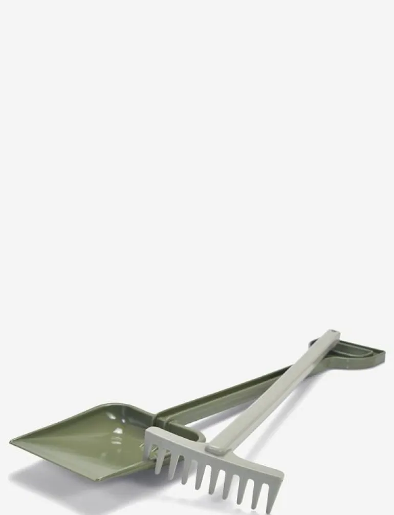 GREEN BEAN SHOVEL 50 CM/RAKE 42 CM - Trädgårdsredskap