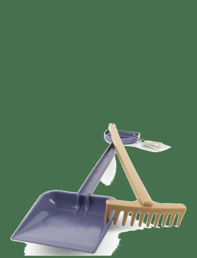 GREEN BEAN SHOVEL 50 CM/RAKE 42 CM - Trädgårdsredskap