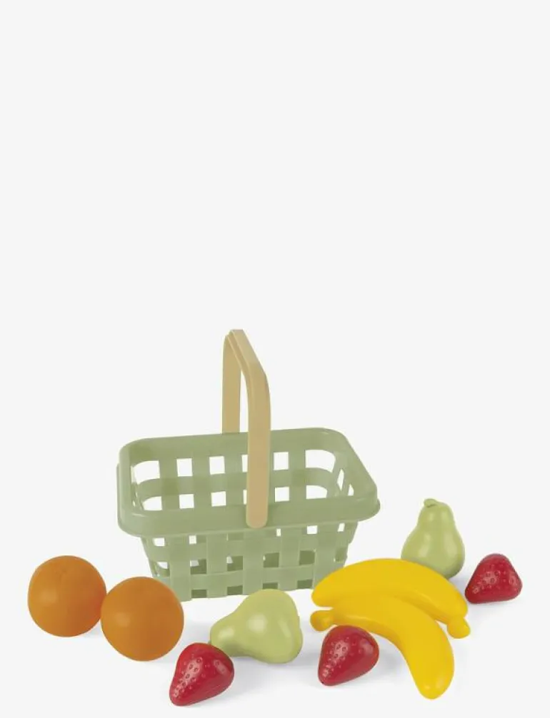green garden fruit basket - Leksaksmat & Leksakstårtor
