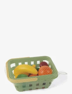 green garden fruit basket - Leksaksmat & Leksakstårtor