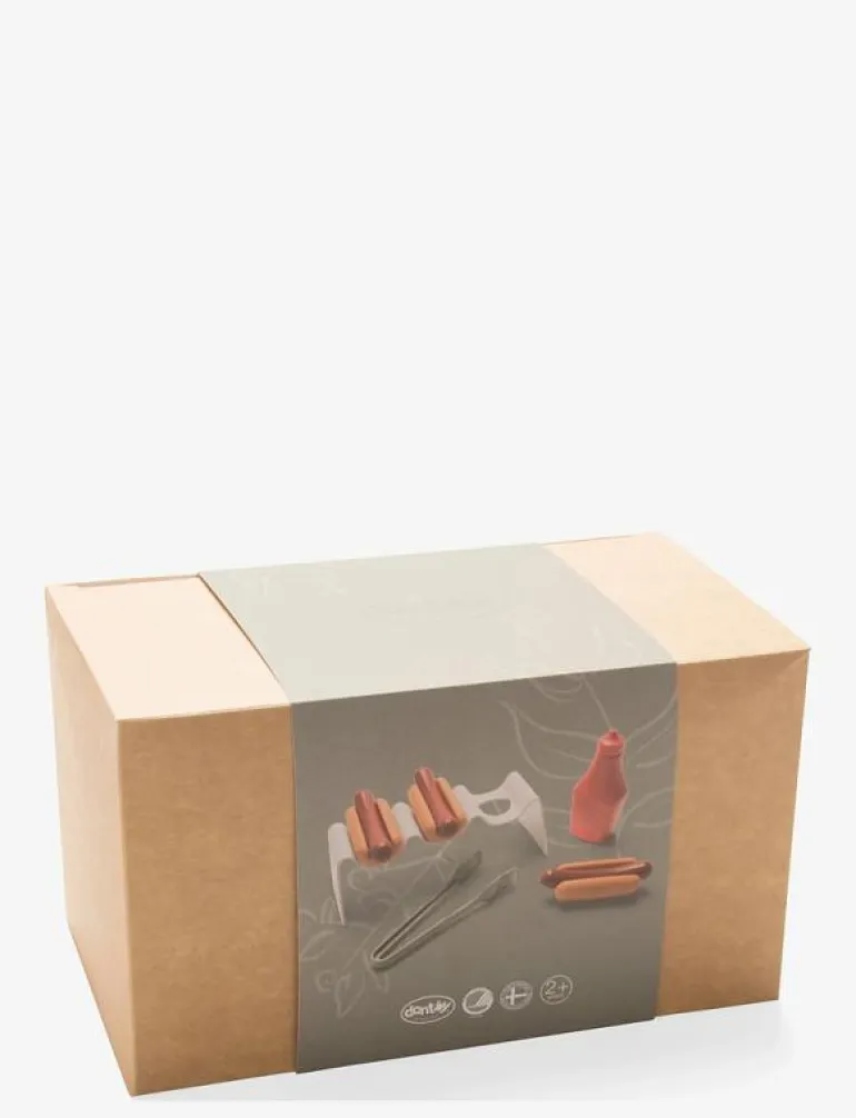 GREEN GARDEN HOTDOG SET IN BOX - Leksaksmat & Leksakstårtor