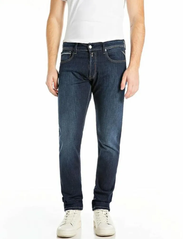 GROVER Trousers STRAIGHT 99 Denim - Slim jeans
