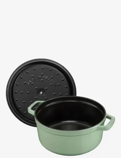 Gryta 24 cm, Gjutjärn, Salvia Grön - Stekpannor & Kokkärl
