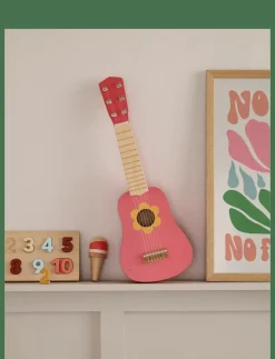 Guitar flower pink - Musikinstrument