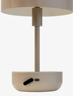 Haipot brun LED genopladelig bordlampe - Bordslampor